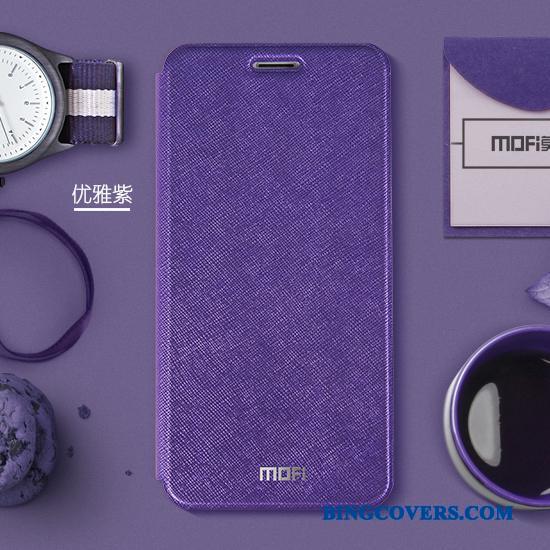 Huawei G9 Plus Cover Telefon Etui Rosa Guld Lædertaske Anti-fald Beskyttelse Folio