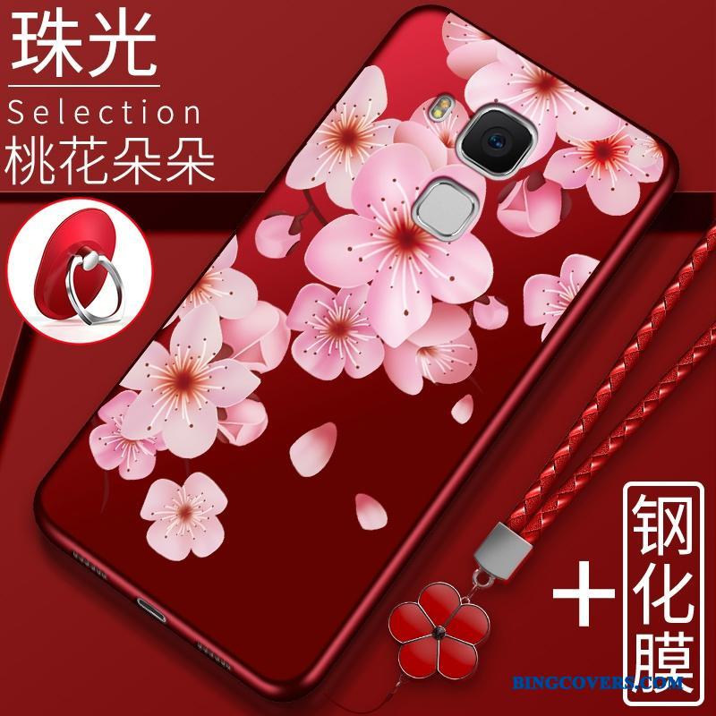 Huawei G9 Plus Etui Sort Silikone Blød Anti-fald Beskyttelse Telefon