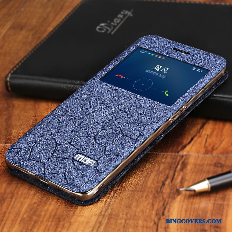 Huawei G9 Plus Folio Guld Beskyttelse Lædertaske Telefon Etui Anti-fald