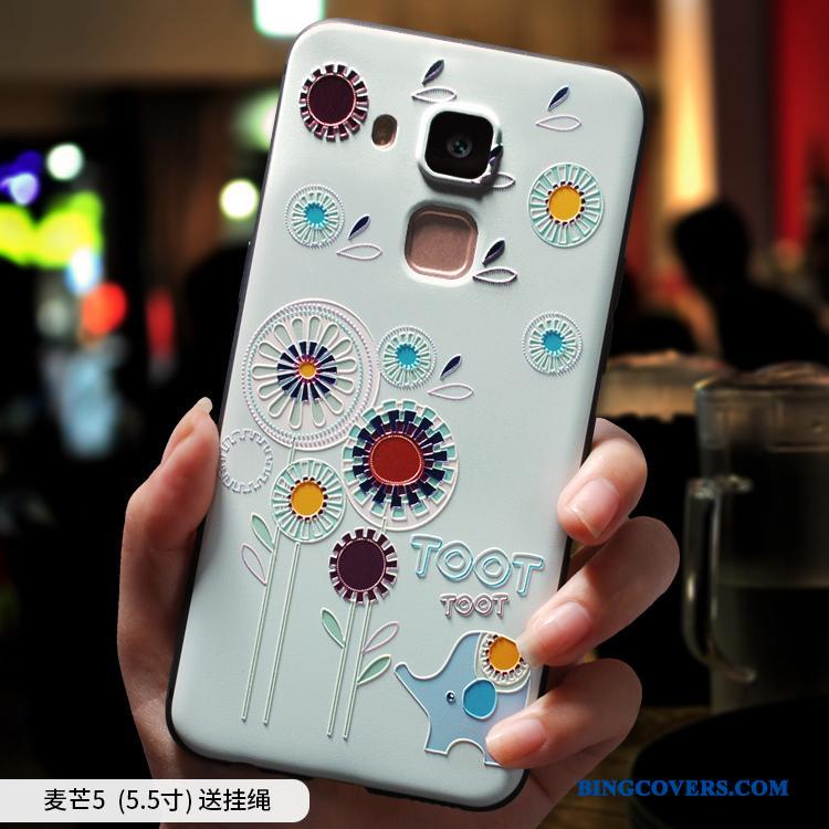 Huawei G9 Plus Frisk Trend Telefon Etui Beskyttelse Lille Sektion Alt Inklusive Hængende Ornamenter
