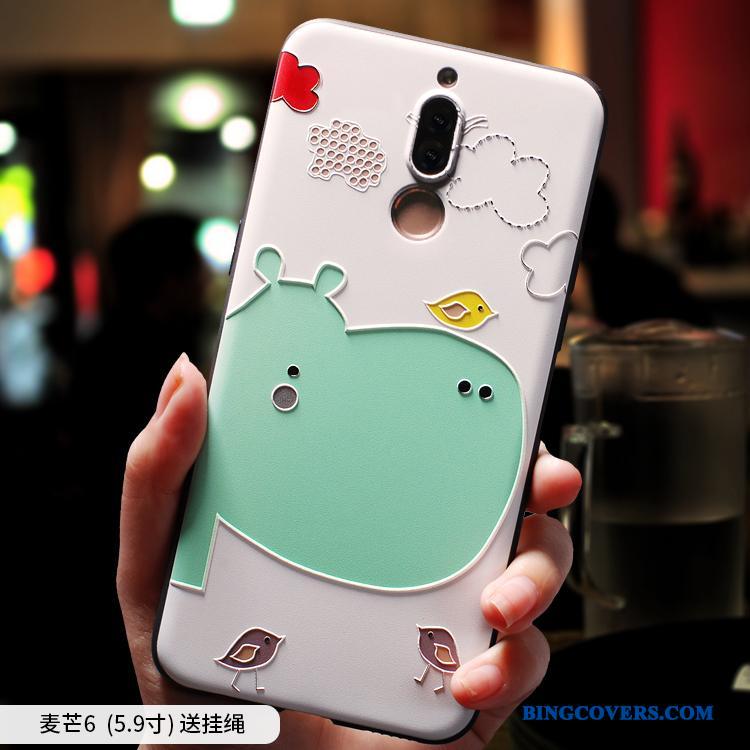 Huawei G9 Plus Frisk Trend Telefon Etui Beskyttelse Lille Sektion Alt Inklusive Hængende Ornamenter