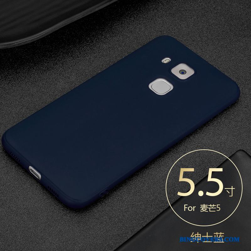 Huawei G9 Plus Nubuck Telefon Etui Blød Silikone Simple Business Cover