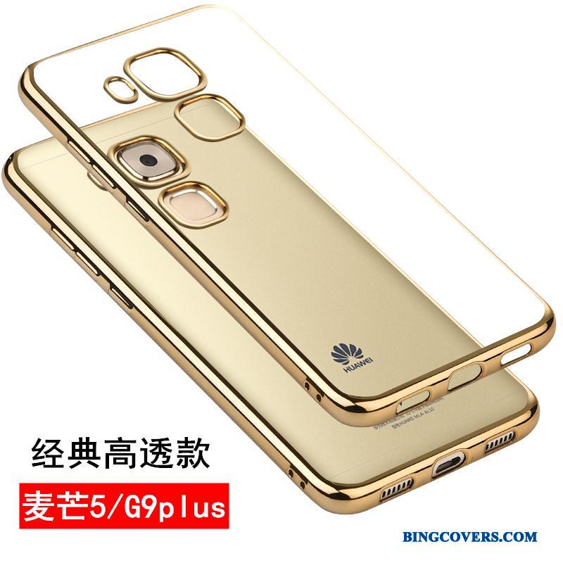 Huawei G9 Plus Rød Cover Silikone Telefon Etui Beskyttelse Anti-fald Mobiltelefon