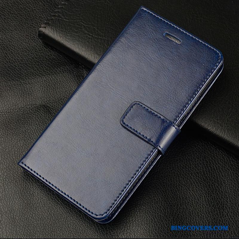 Huawei G9 Plus Telefon Etui Trend Lyseblå Blød Cover Nuttet Lædertaske