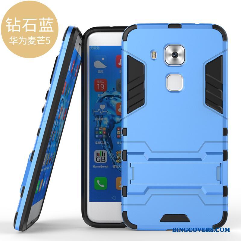 Huawei G9 Plus Ungdom Cover Silikone Anti-fald Grå Alt Inklusive Telefon Etui