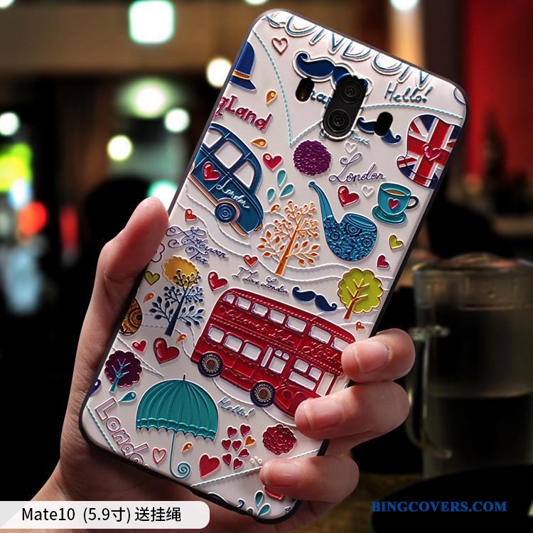 Huawei Mate 10 Alt Inklusive Telefon Etui Blød Af Personlighed Anti-fald Silikone Kreativ