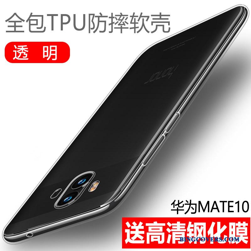 Huawei Mate 10 Beskyttelse Blød Tynd Anti-fald Sort Alt Inklusive Telefon Etui