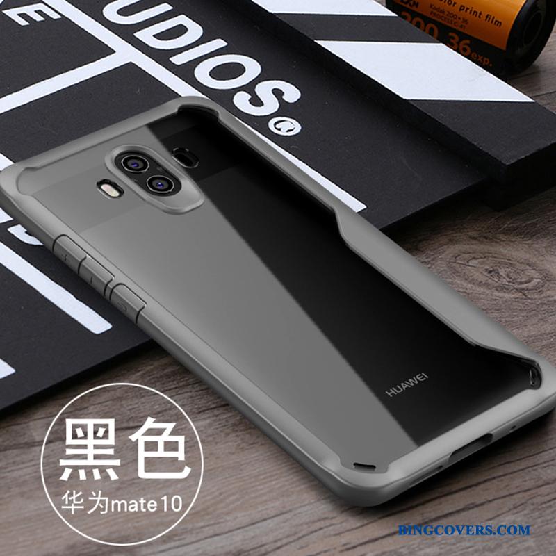 Huawei Mate 10 Beskyttelse Cover Gasbag Anti-fald Silikone Telefon Etui Sort