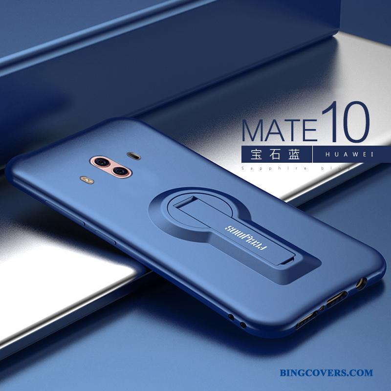 Huawei Mate 10 Cover Anti-fald Ny Lyserød Support Kreativ Telefon Etui