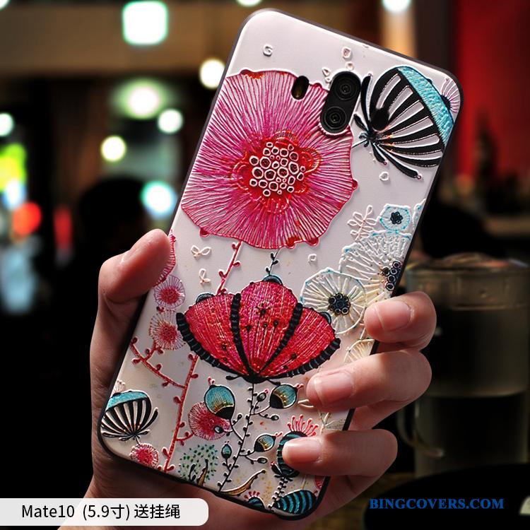 Huawei Mate 10 Etui Af Personlighed Kreativ Blød Silikone Farve Beskyttelse Cover