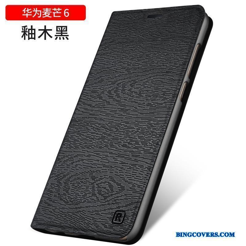 Huawei Mate 10 Lite Anti-fald Beskyttelse Lædertaske Hvid Telefon Etui Cover Folio