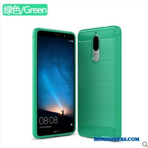 Huawei Mate 10 Lite Anti-fald Silikone Cover Blød Rød Beskyttelse Telefon Etui