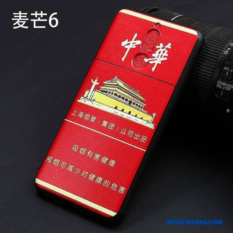 Huawei Mate 10 Lite Beskyttelse Cover Blød Rød Telefon Etui Af Personlighed Kreativ