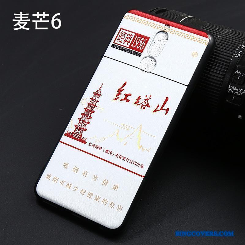 Huawei Mate 10 Lite Beskyttelse Cover Blød Rød Telefon Etui Af Personlighed Kreativ