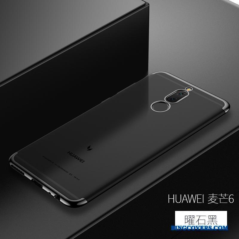 Huawei Mate 10 Lite Blå Cover Telefon Etui Blød Anti-fald Silikone Alt Inklusive
