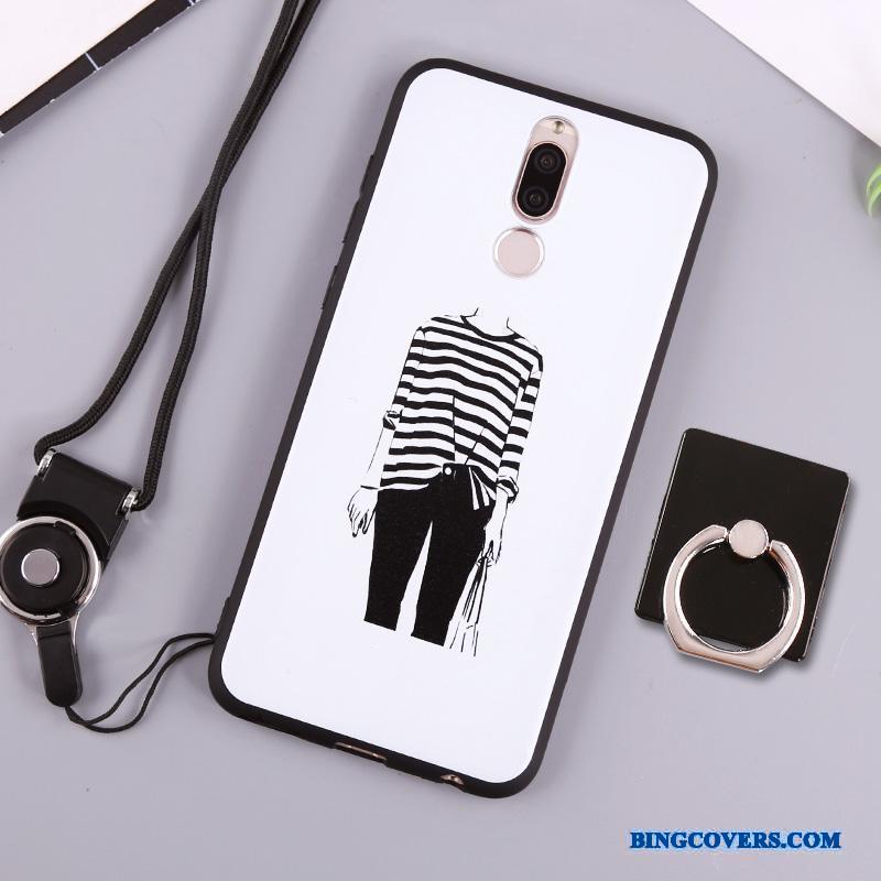 Huawei Mate 10 Lite Blød Cover Hvid Telefon Etui Silikone
