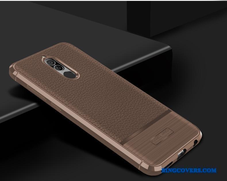 Huawei Mate 10 Lite Blødt Læder Anti-fald Cover Mønster Silikone Telefon Etui Beskyttelse