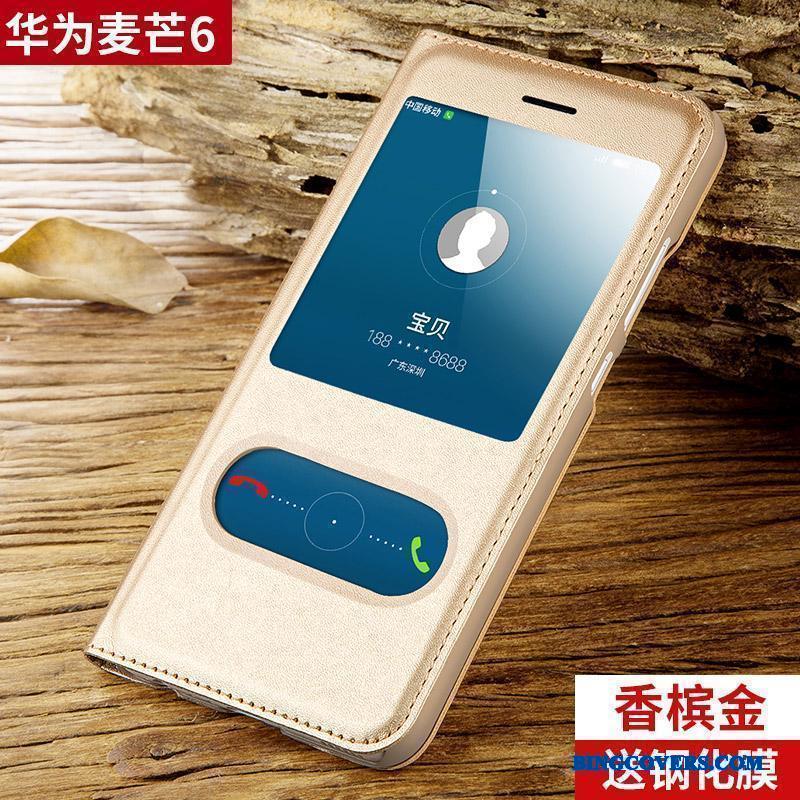 Huawei Mate 10 Lite Etui Cover Alt Inklusive Clamshell Beskyttelse Anti-fald Rød Silikone