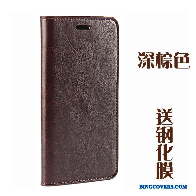 Huawei Mate 10 Lite Folio Anti-fald Farve Alt Inklusive Telefon Etui Ægte Læder