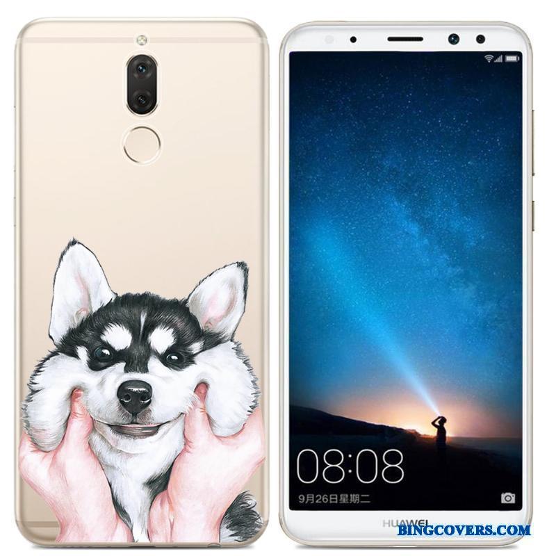 Huawei Mate 10 Lite Gennemsigtig Blød Silikone Trend Telefon Etui Beskyttelse Gul