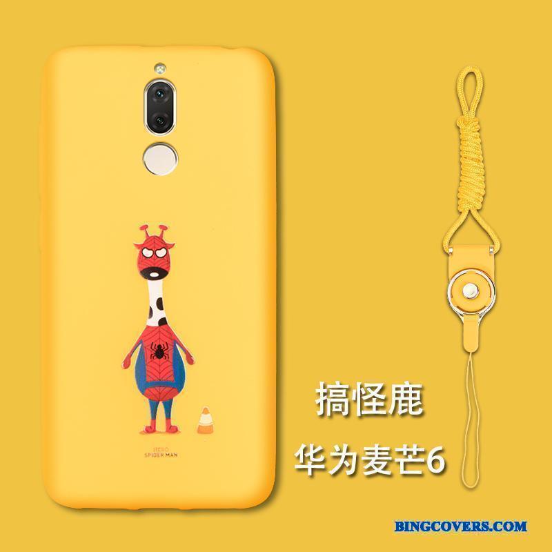Huawei Mate 10 Lite Silikone Trend Telefon Etui Grøn Beskyttelse Blød Af Personlighed