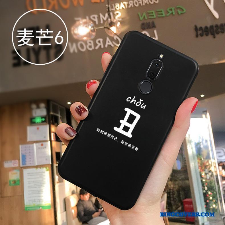 Huawei Mate 10 Lite Smuk Alt Inklusive Trend Sort Telefon Etui Kreativ Blød