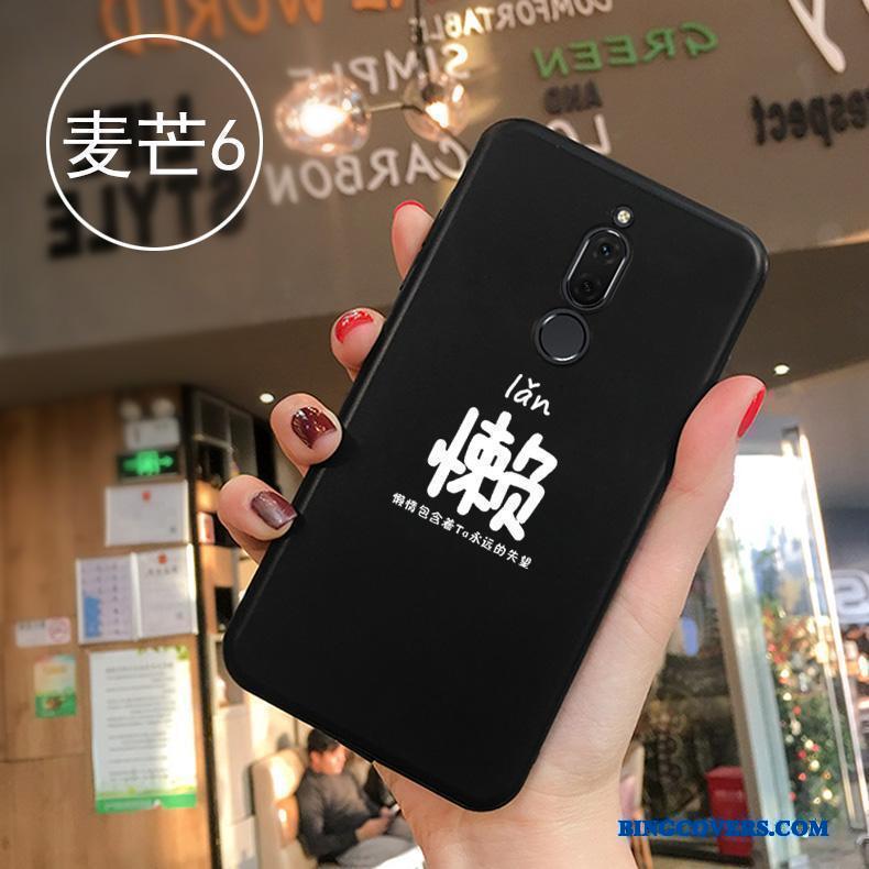 Huawei Mate 10 Lite Smuk Alt Inklusive Trend Sort Telefon Etui Kreativ Blød