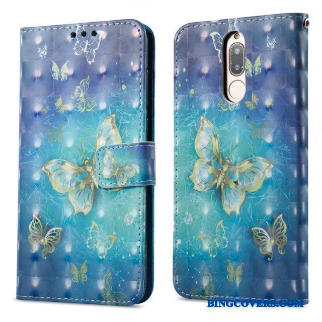 Huawei Mate 10 Lite Tegnebog Farve Beskyttelse Mobiltelefon Etui Cover Lædertaske