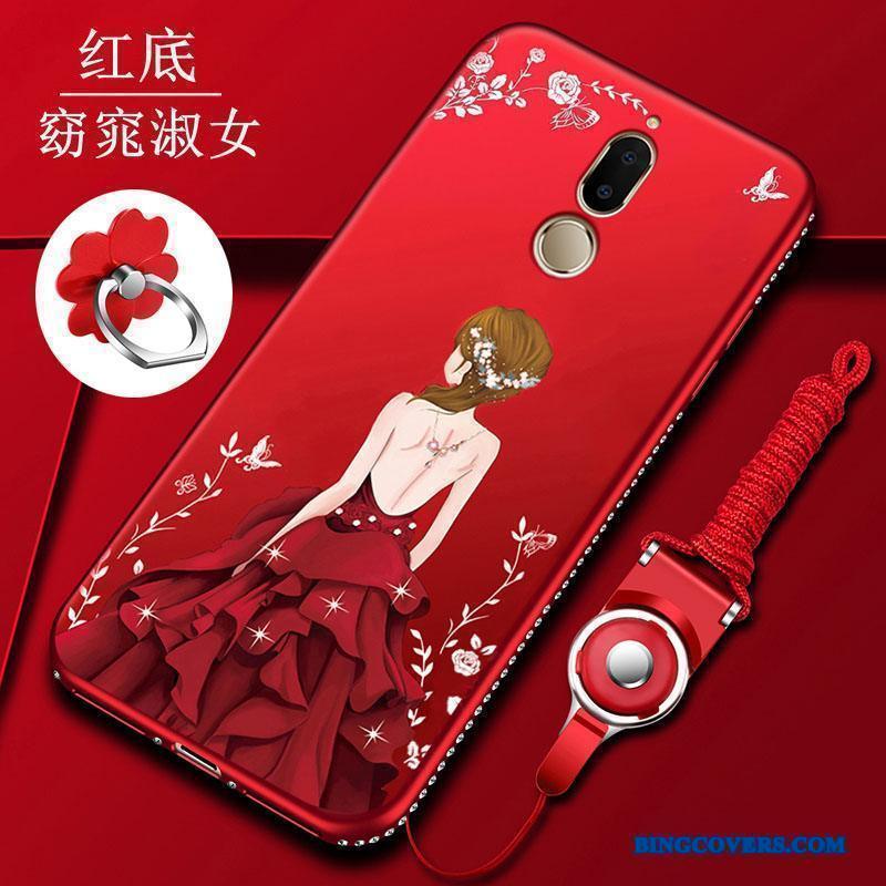 Huawei Mate 10 Lite Telefon Etui Cover Trend Alt Inklusive Silikone Nubuck Beskyttelse