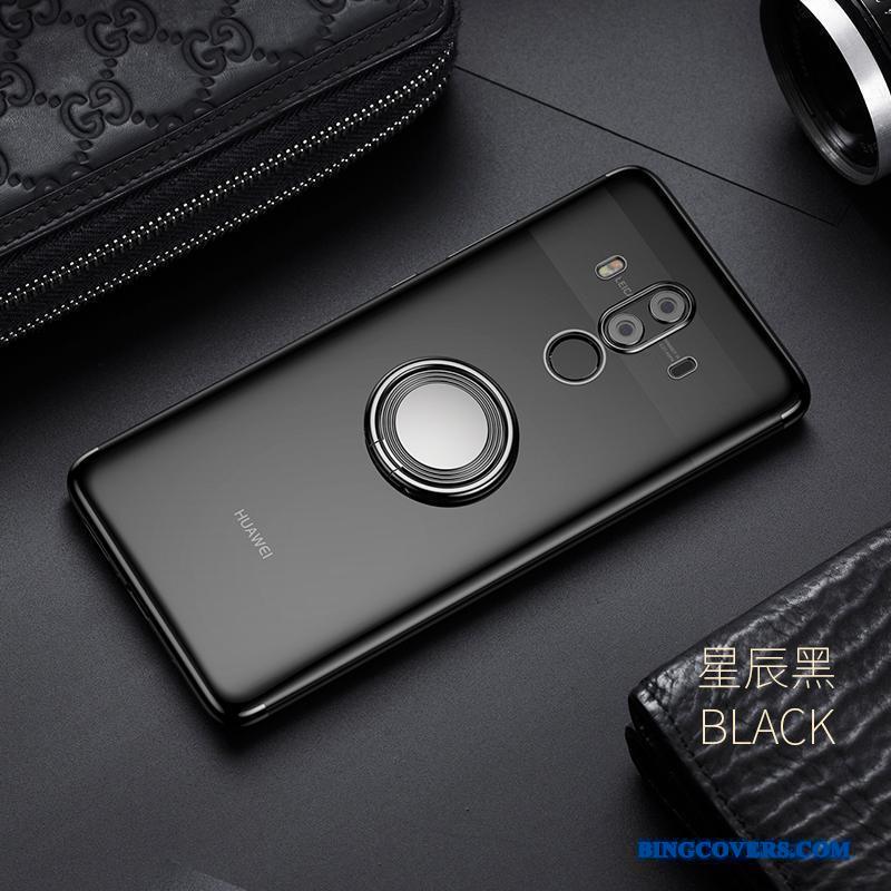 Huawei Mate 10 Pro Anti-fald Gennemsigtig Trendy Cover Telefon Etui Blå Silikone