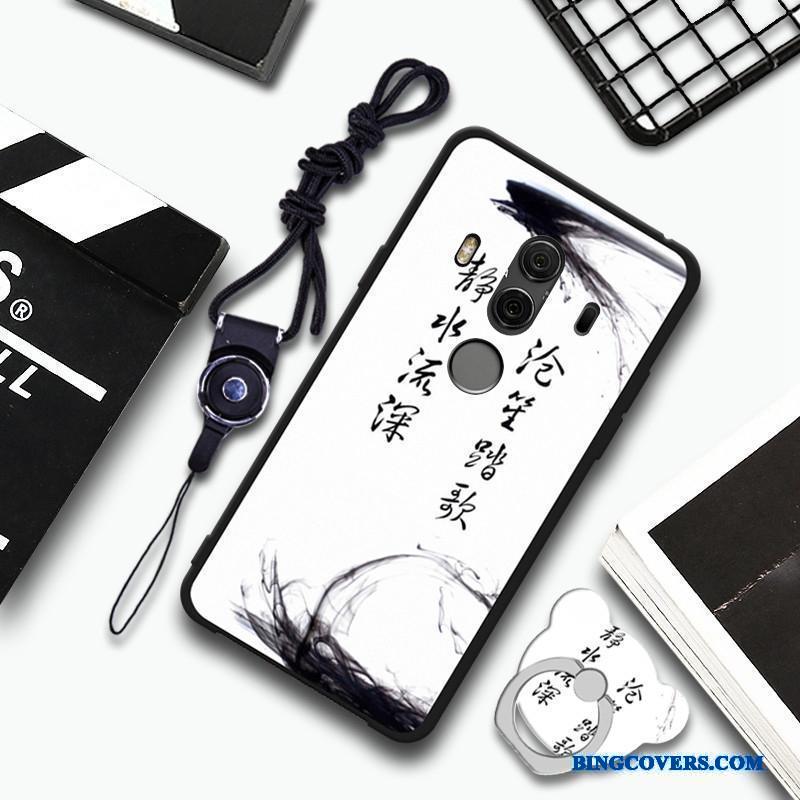 Huawei Mate 10 Pro Blød Lyseblå Hængende Ornamenter Telefon Etui
