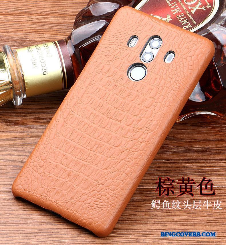 Huawei Mate 10 Pro Brun Anti-fald Cover Slidstærk Trend Telefon Etui Beskyttelse
