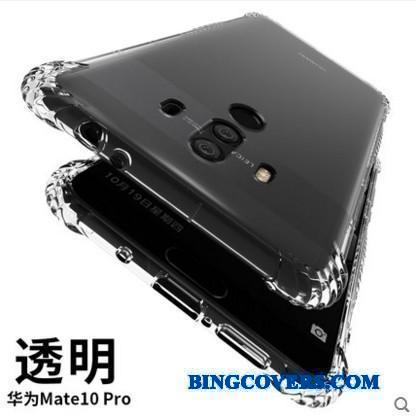 Huawei Mate 10 Pro Etui Silikone Guld Anti-fald Cool Telefon Blød