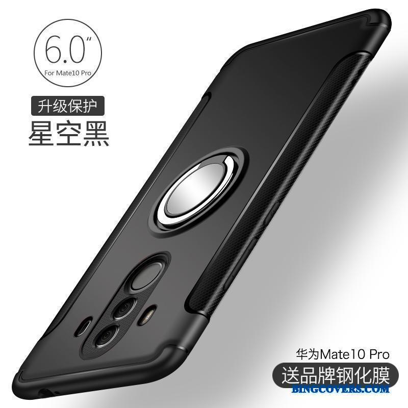 Huawei Mate 10 Pro Kreativ Telefon Etui Cover Cyan Anti-fald Alt Inklusive