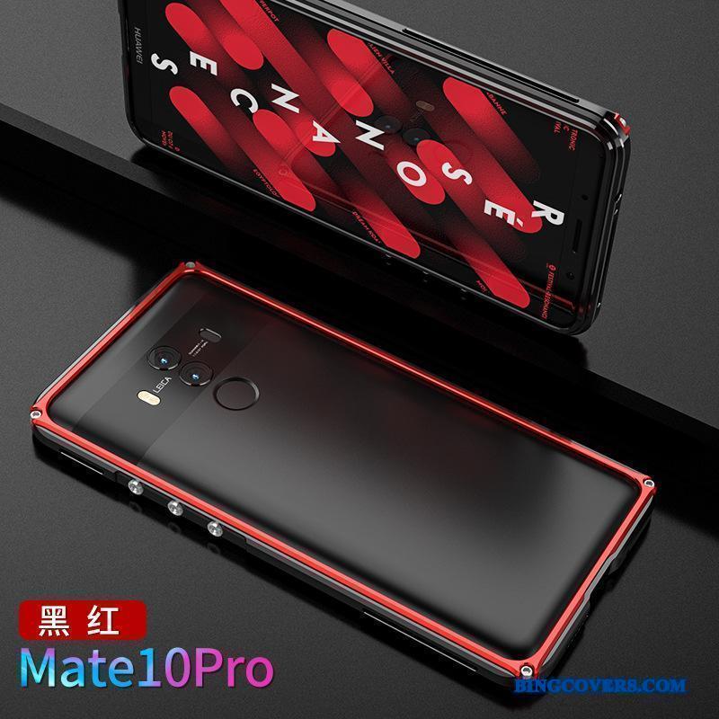 Huawei Mate 10 Pro Ny Metal Cover Sølv Af Personlighed Kreativ Telefon Etui