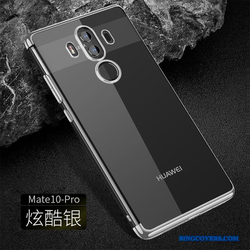 Huawei Mate 10 Pro Telefon Etui Gennemsigtig Blød Lyserød Tynd Kreativ Cover