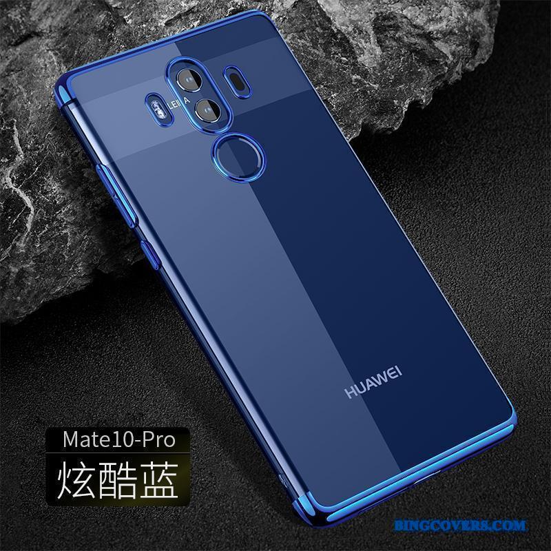 Huawei Mate 10 Pro Telefon Etui Gennemsigtig Blød Lyserød Tynd Kreativ Cover