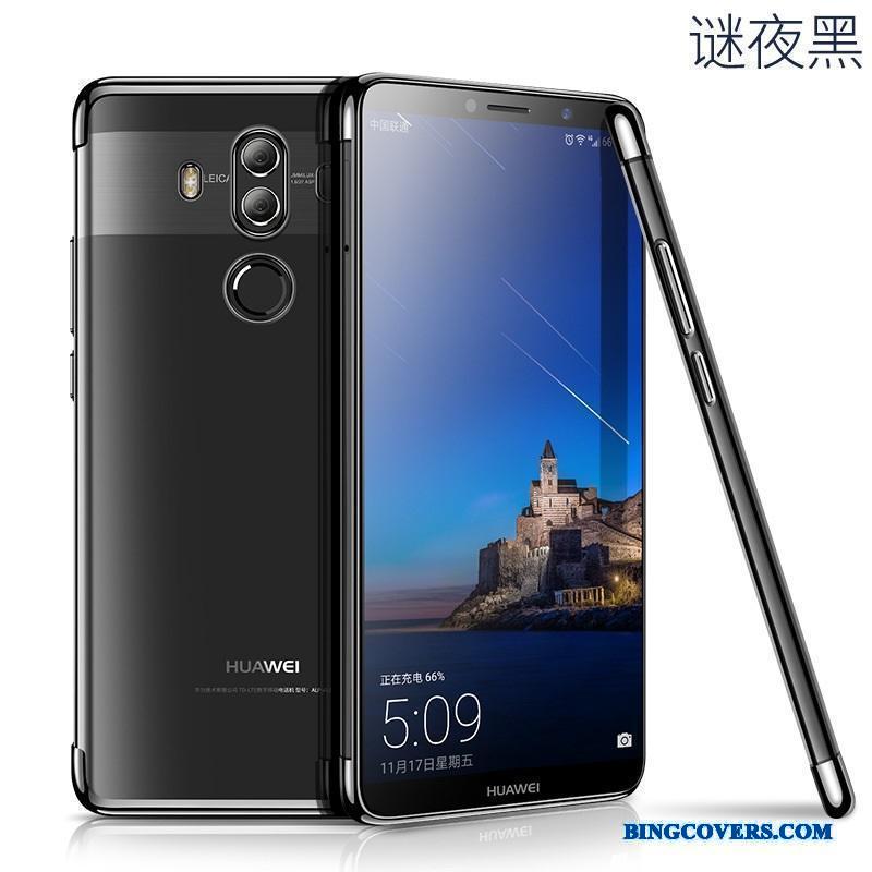 Huawei Mate 10 Pro Telefon Etui Gennemsigtig Silikone Cover Rød Blød Beskyttelse