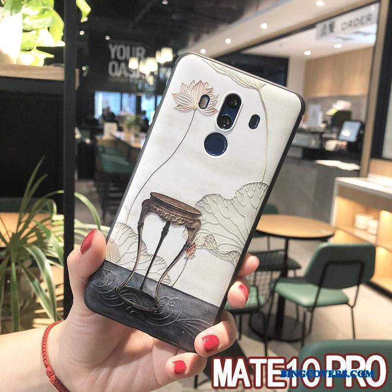 Huawei Mate 10 Pro Telefon Etui Gul Anti-fald Ny Beskyttelse Blød Hemming