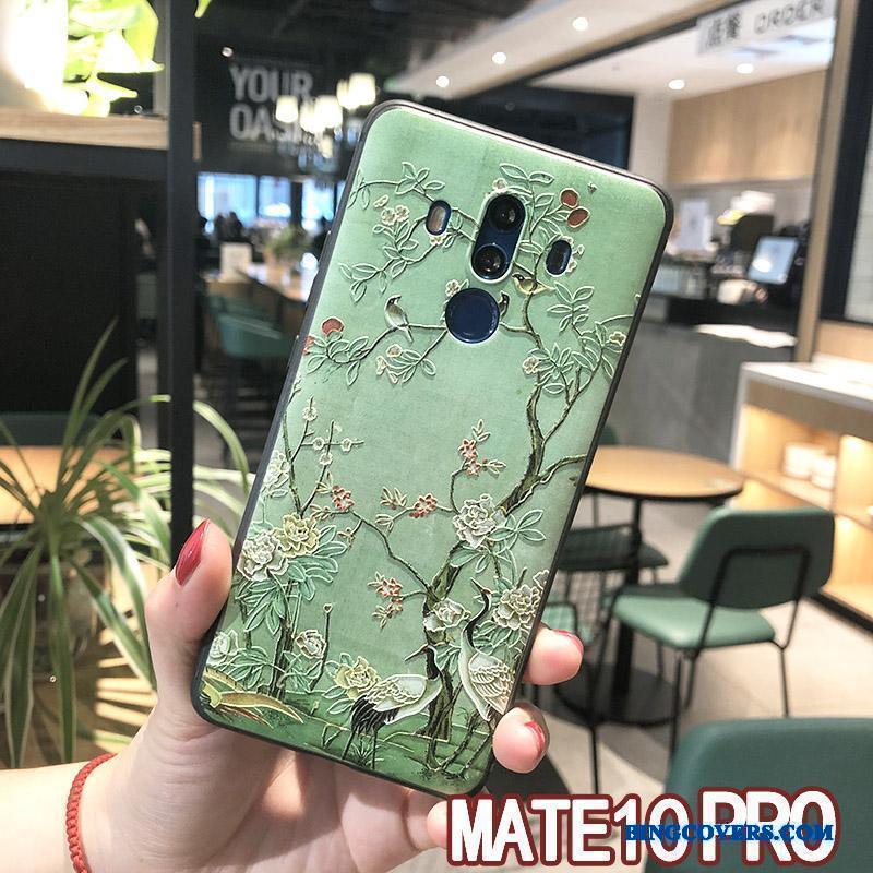 Huawei Mate 10 Pro Telefon Etui Gul Anti-fald Ny Beskyttelse Blød Hemming