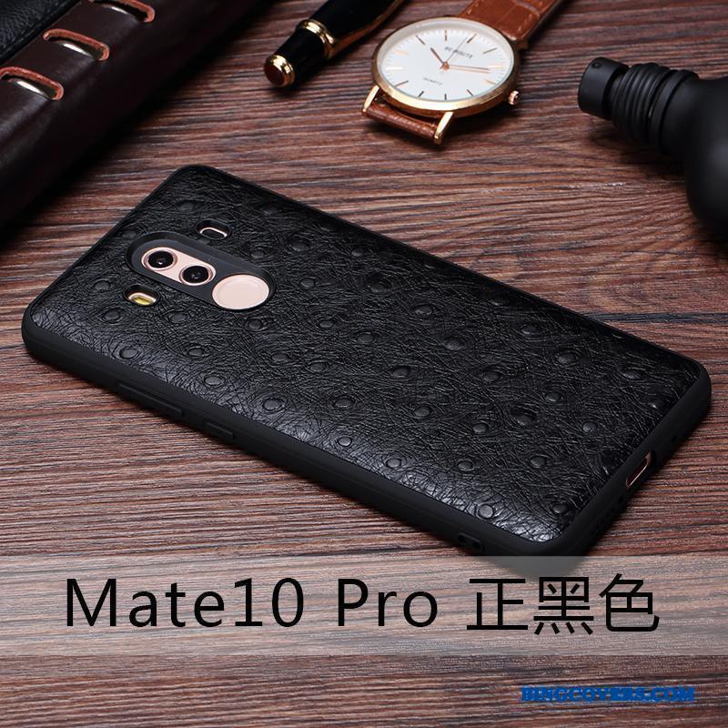 Huawei Mate 10 Pro Ægte Læder Cover Alt Inklusive Anti-fald Beskyttelse Tynd Telefon Etui