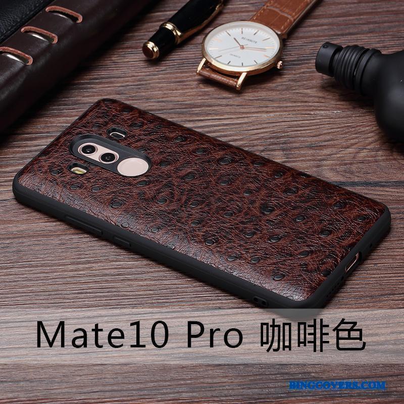 Huawei Mate 10 Pro Ægte Læder Cover Alt Inklusive Anti-fald Beskyttelse Tynd Telefon Etui