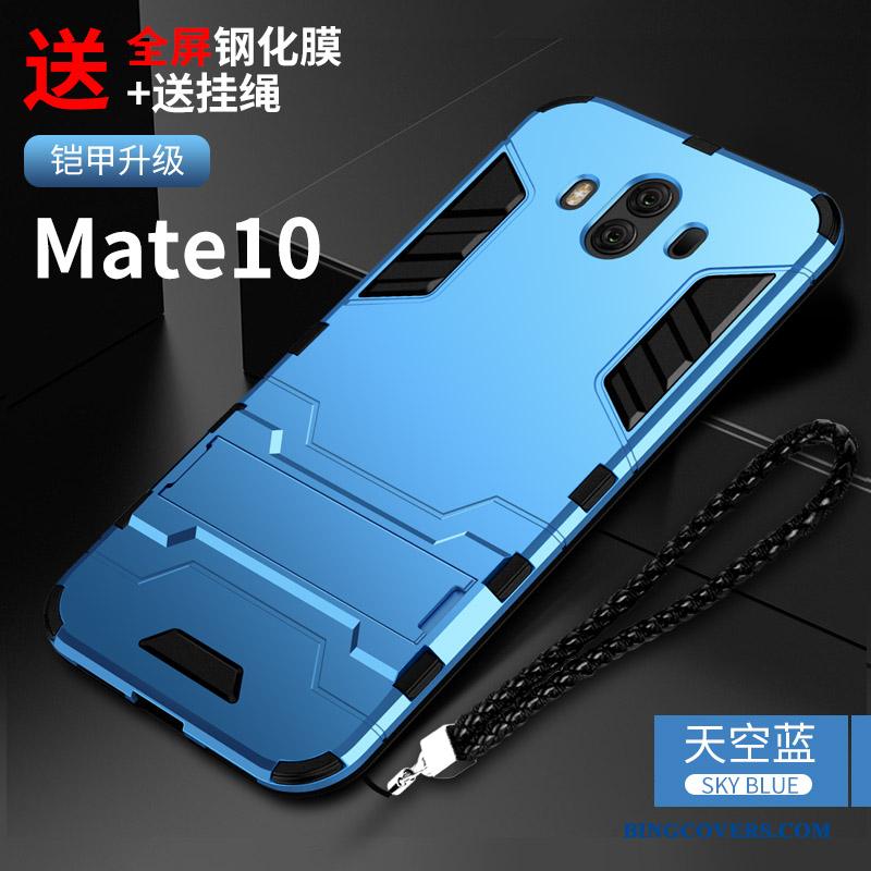 Huawei Mate 10 Sort Beskyttelse Af Personlighed Kreativ Anti-fald Telefon Etui Cover