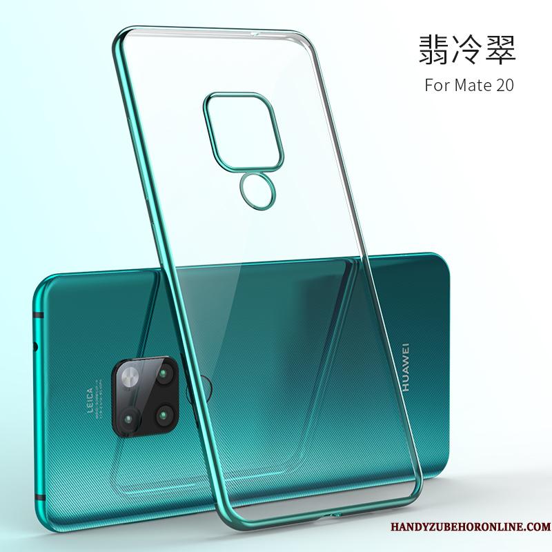 Huawei Mate 20 Guld Trendy Etui Blød Anti-fald Silikone Cover