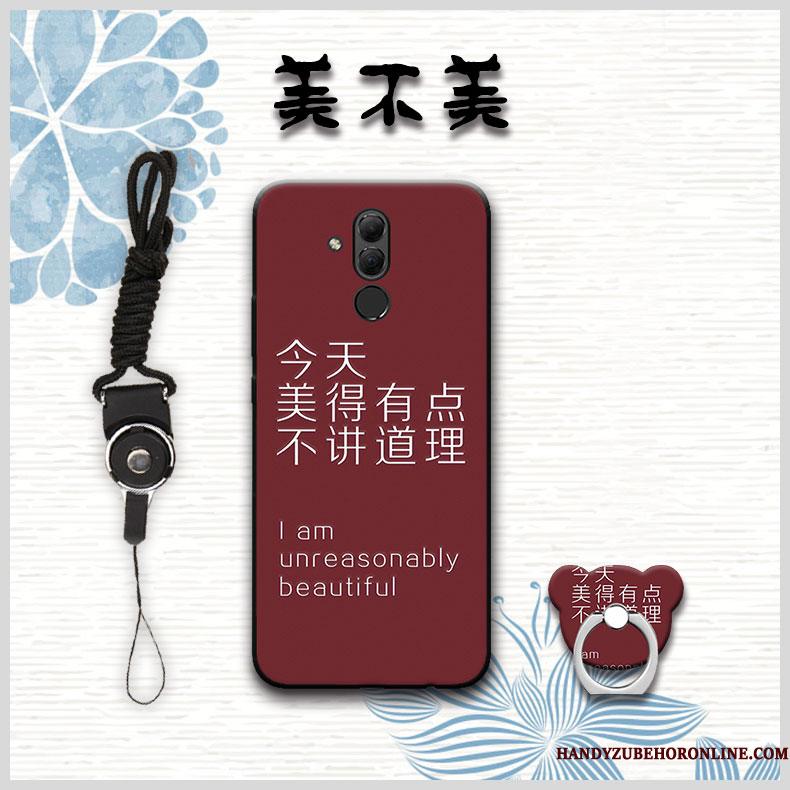 Huawei Mate 20 Lite Cover Anti-fald Blå Telefon Etui Blød Beskyttelse Trend