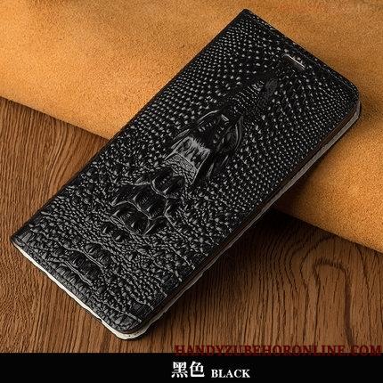 Huawei Mate 20 Pro Dragon Hård Blå Folio Telefon Etui Beskyttelse Ægte Læder