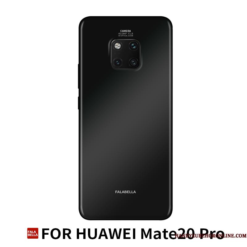 Huawei Mate 20 Pro Etui Beskyttelse Rød Ny Glas Trend Kreativ Cover