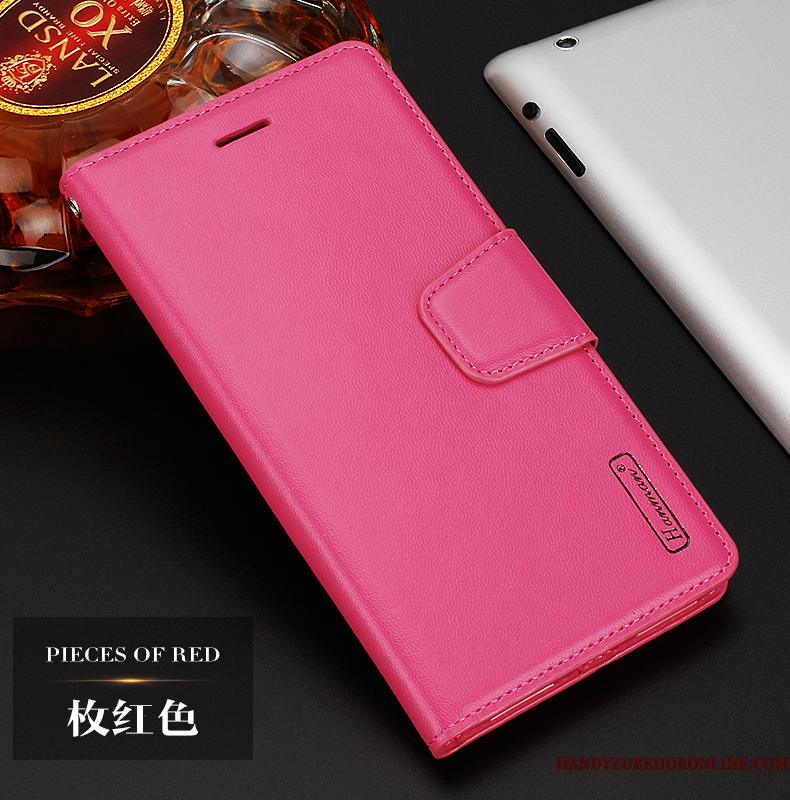 Huawei Mate 20 Pro Ægte Læder Alt Inklusive Telefon Etui Beskyttelse Guld Cover Anti-fald