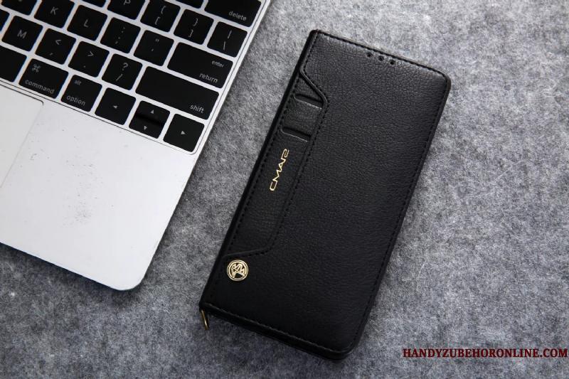 Huawei Mate 30 Etui Lædertaske Alt Inklusive Tegnebog Cover Business Beskyttelse Anti-fald