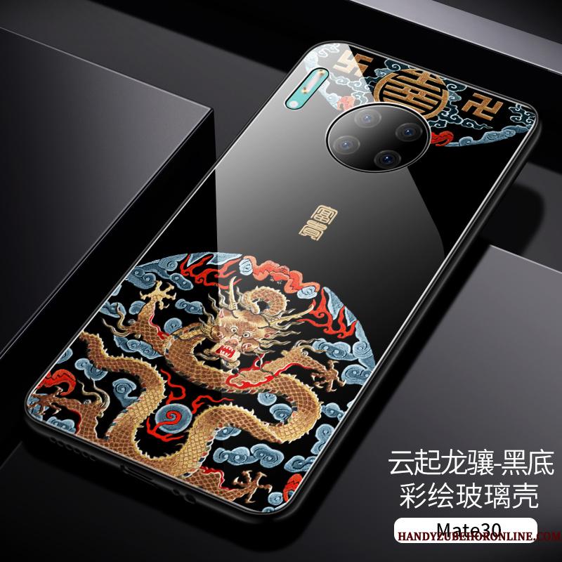 Huawei Mate 30 Kinesisk Stil Af Personlighed Telefon Etui Beskyttelse Alt Inklusive Cover Anti-fald